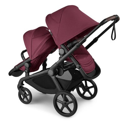 Bugaboo Kangaroo Sibling Stroller Seat - Dark Cherry