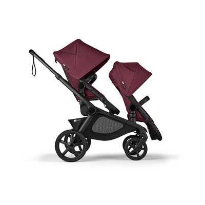 Bugaboo Kangaroo Sibling Stroller Seat - Dark Cherry